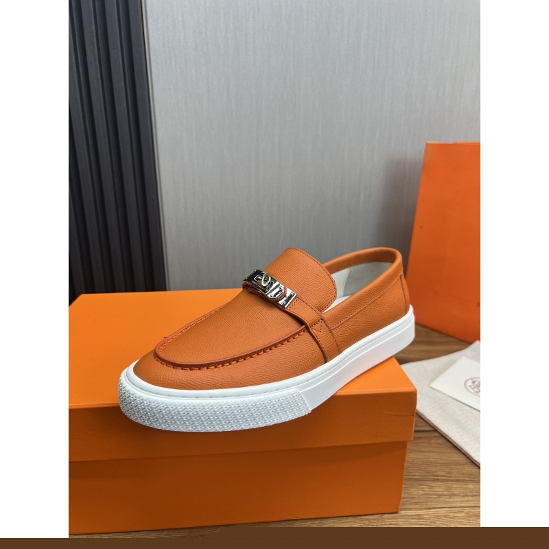 H**mes leather shoes